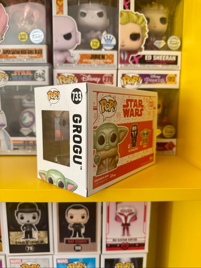 Funko Pop! 733 - Star Wars - Grogu - photo numéro 3