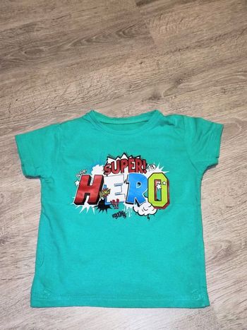 Tee shirt 3 ans (98) super héros🦸‍♂️