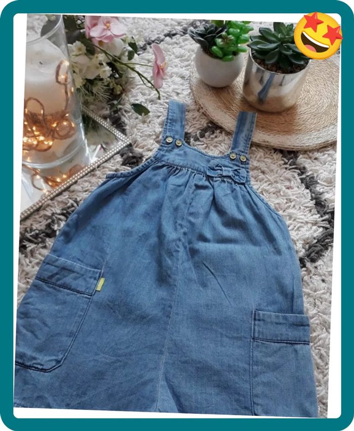 Combishort en jeans Taille 18 mois💞🌿 - photo numéro 4