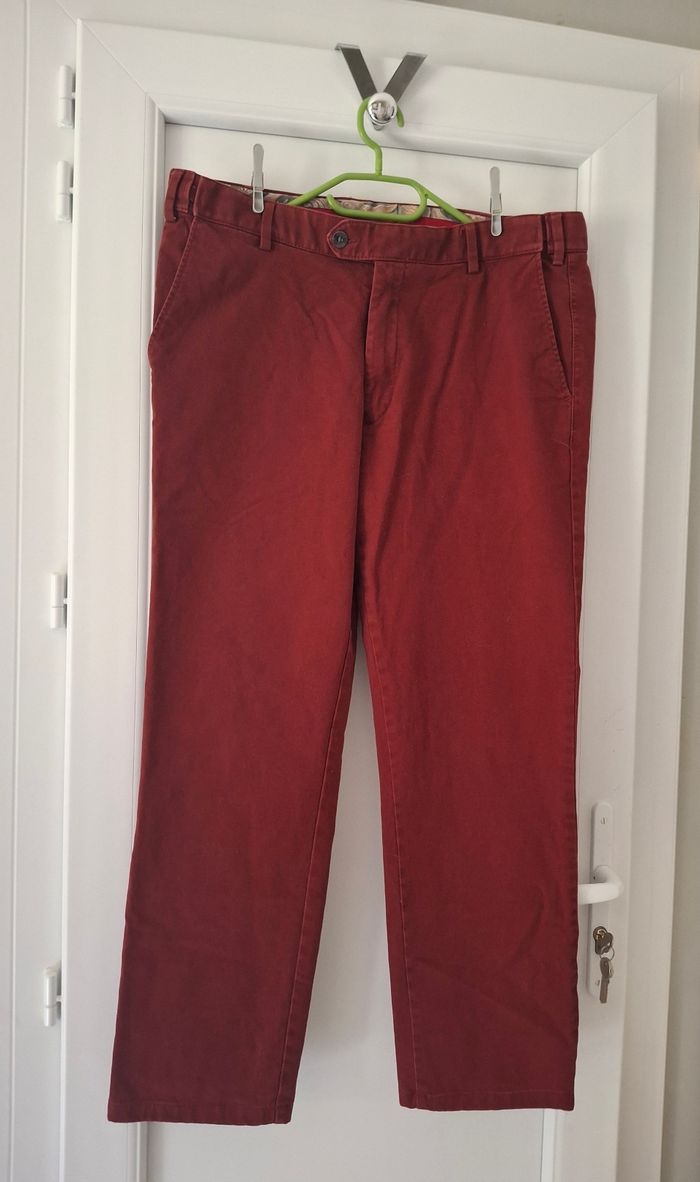 Chino bordeaux t46 - photo numéro 2