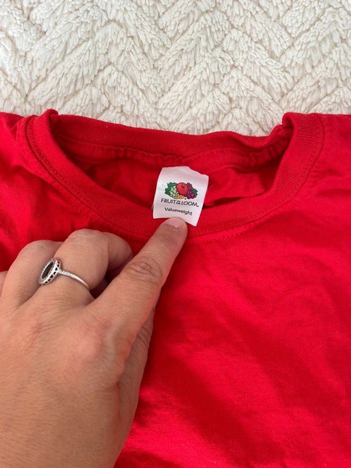 Tee-shirt Fruit of the loom 3-4 ans - photo numéro 2