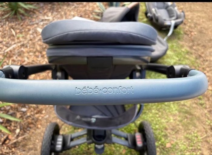 Trio poussette avec capote anti pluie - photo numéro 5