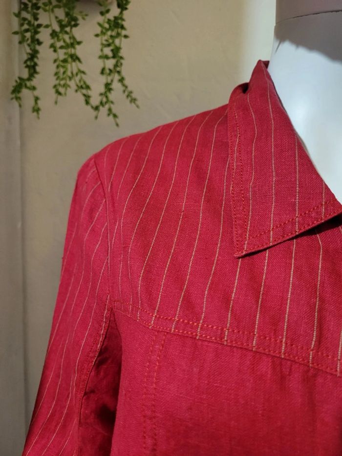 Chemise veste en lin - photo numéro 3