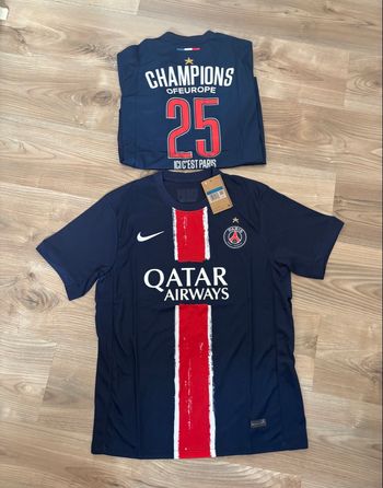 Maillot PSG champions league taille M