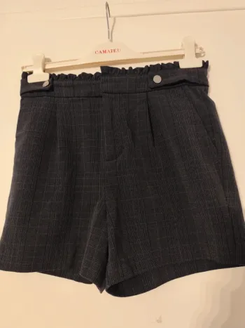 Short a carreaux Kiabi