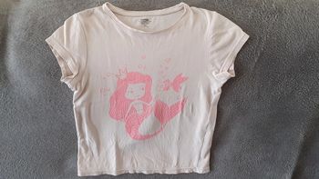 tee shirt sirène 6 ans