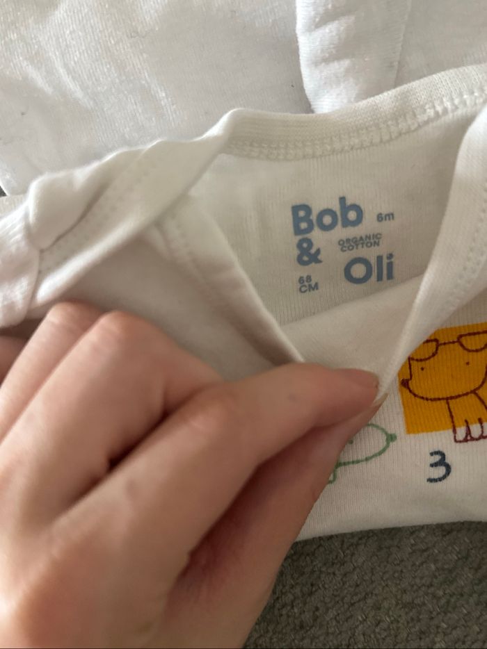 Lot de 5 bodies bébé - photo numéro 2