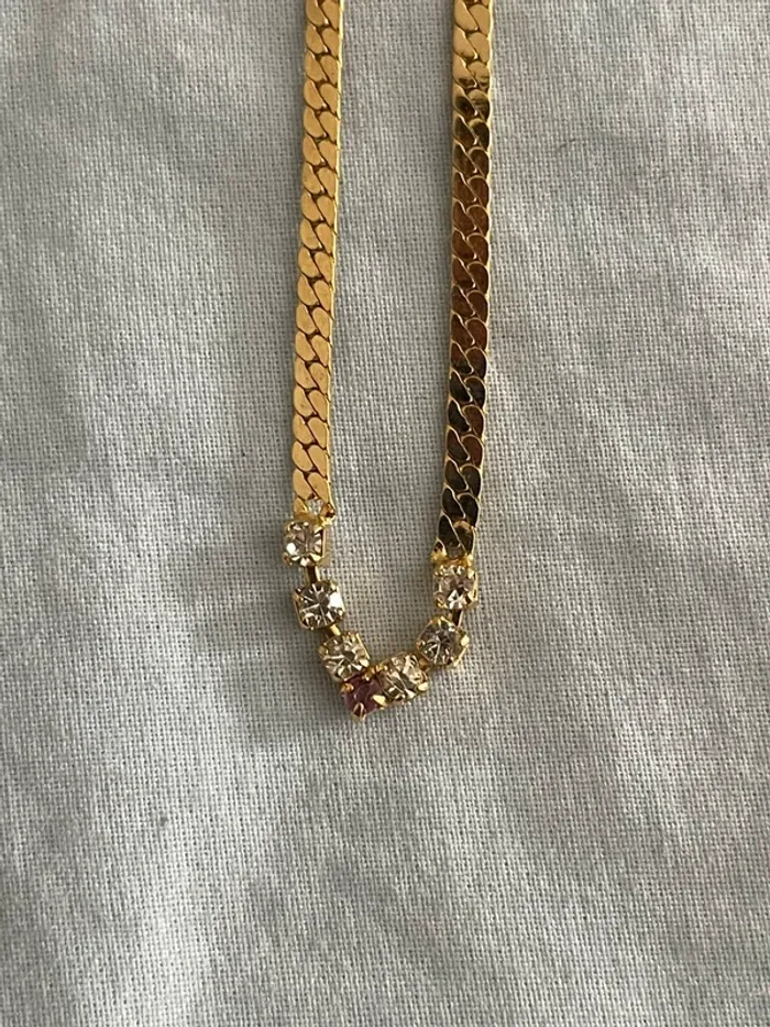 Collier plaqué or - photo numéro 3