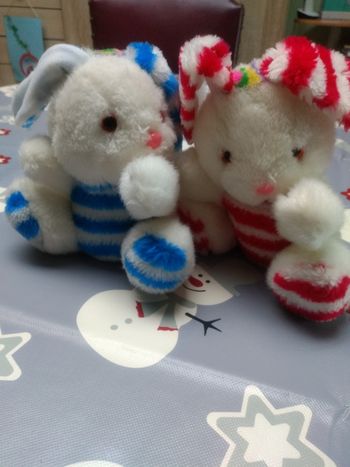 Peluches lapins