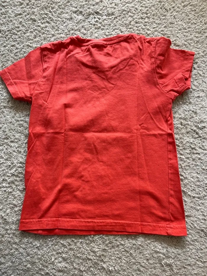 Teeshirt manches courtes orange marque Tape à l’œil taille 5 ans - photo numéro 3