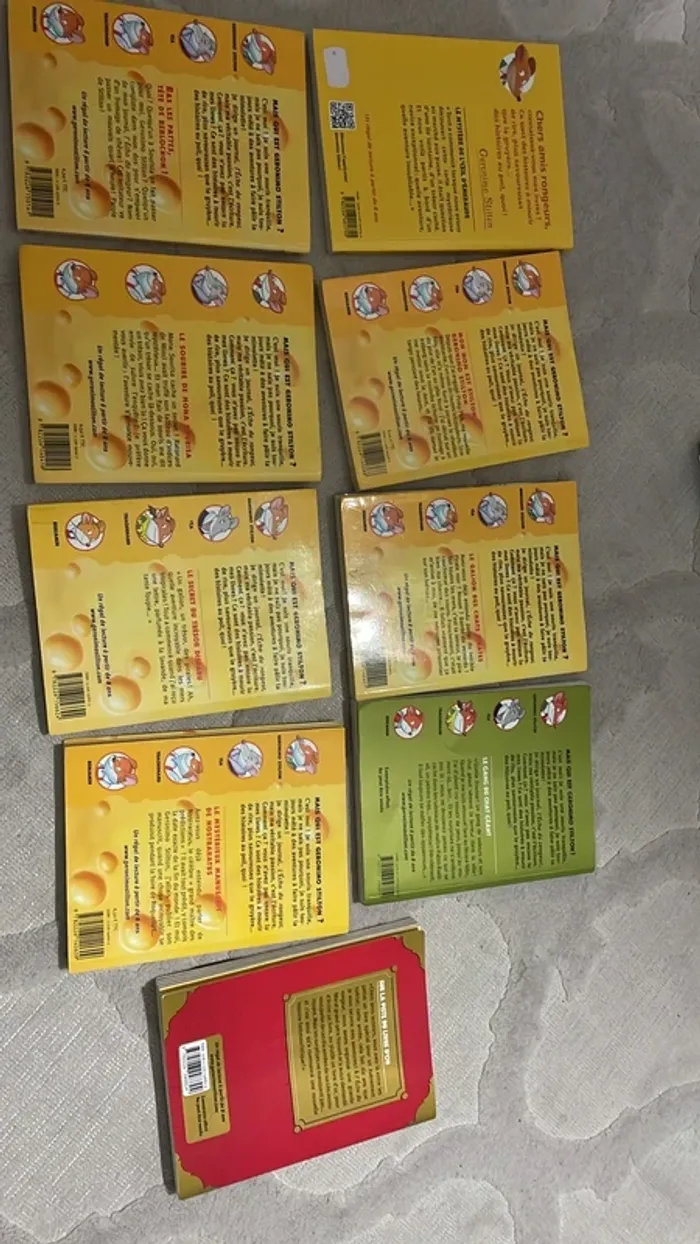 Lot 10 livres Geronimo Stilton - Aventures, Mystères et Enquêtes - Parfait état - photo numéro 5
