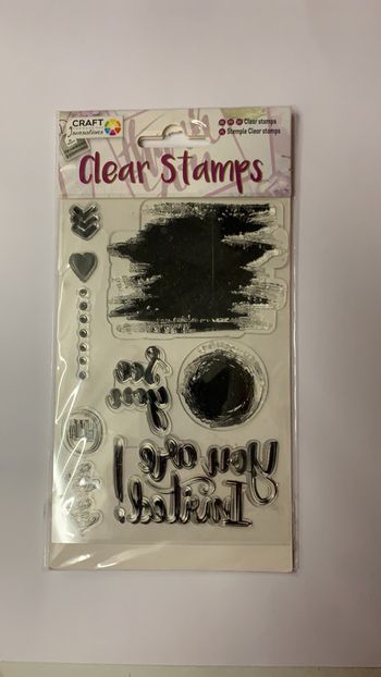 Clear stamps scrapbooking