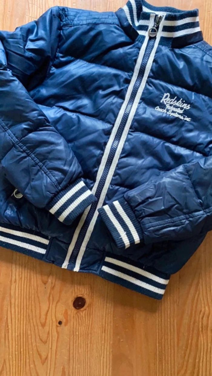 Blouson épais bleu marine - photo numéro 3