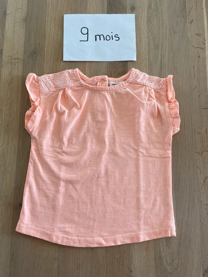 T-shirt fille Tape à l’œil 9 mois