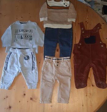 Ensemble vêtements garçon 6 mois