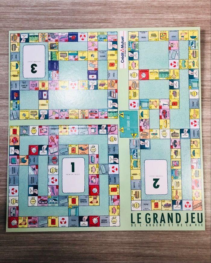 Le grand jeu de l’argent et de la vie Crédit mutuel vintage - photo numéro 2