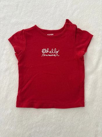 Tee shirt hello Summer 3 mois