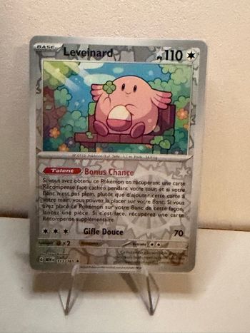 Carte Pokémon 151 Leveinard 113/165 Reverse ev3.5