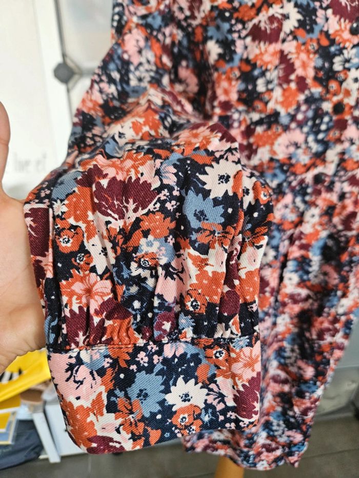 Robe fleurie 🌸 manches longues Kiabi 40 #lora11femme40 - photo numéro 4