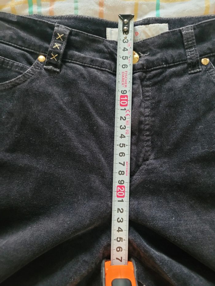 Pantalon en velours gris foncé, Dismero, US28 - photo numéro 12