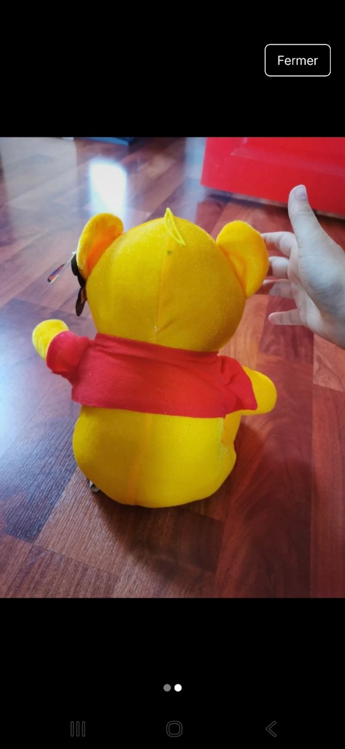 Peluche winnie l’ourson - photo numéro 2