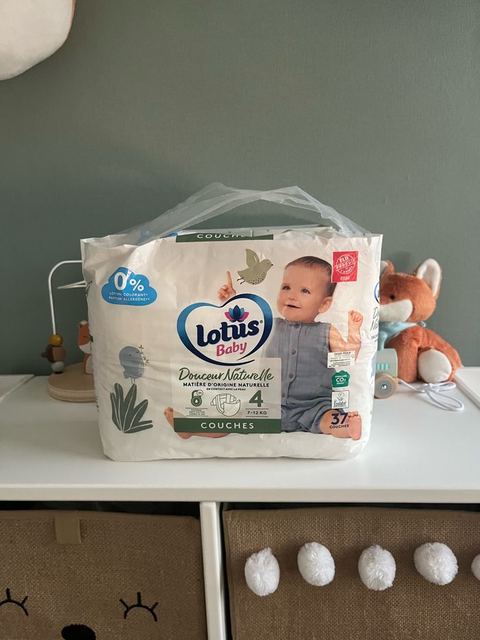 Paquet couche lotus baby T4