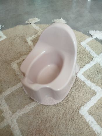 Pot apprentissage propreté Fille rose