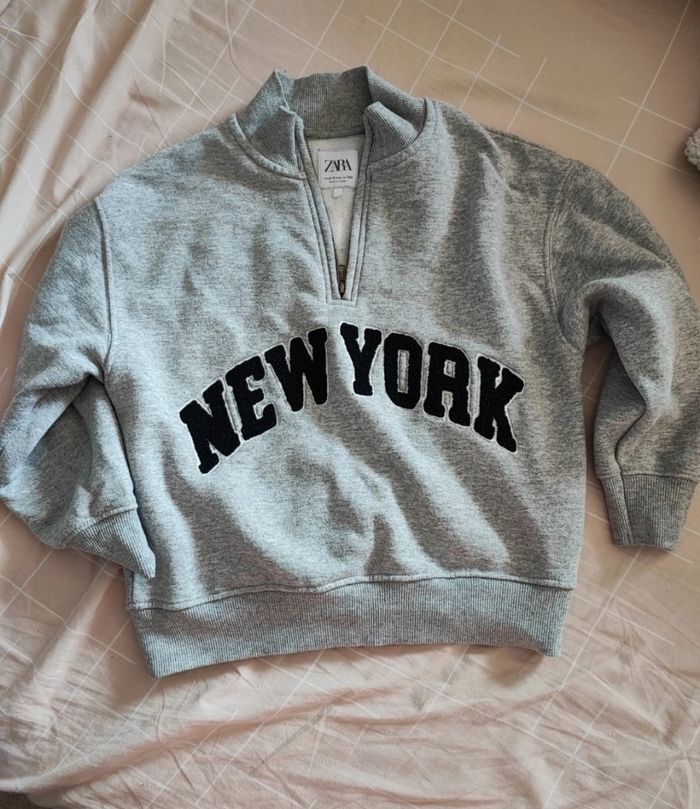 Pull Zara col fermeture éclair