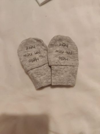 Moufles de naissance