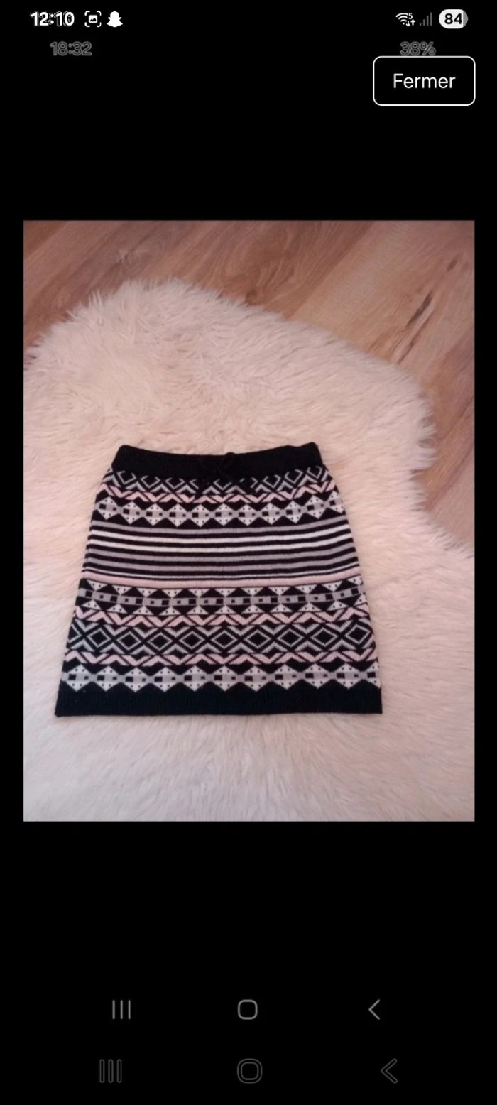 Magnifique jupe d'hiver taille 4 ans