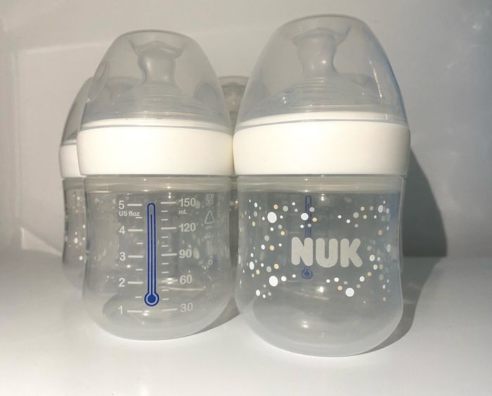 Lot de 5 biberons Nuk - 150 ml