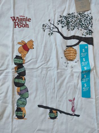 T-shirt femme Disney Winnie l'ourson S Neuf coton