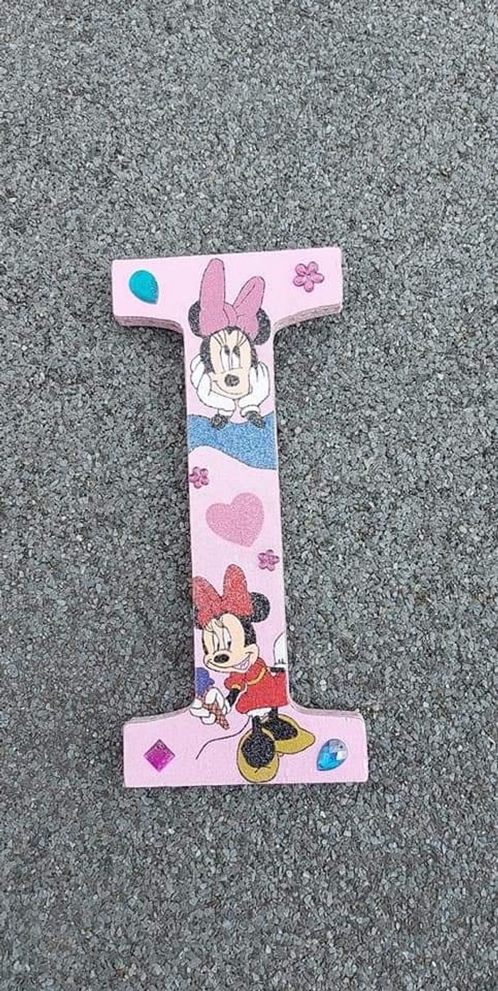 Lettres en bois fait main - photo numéro 4