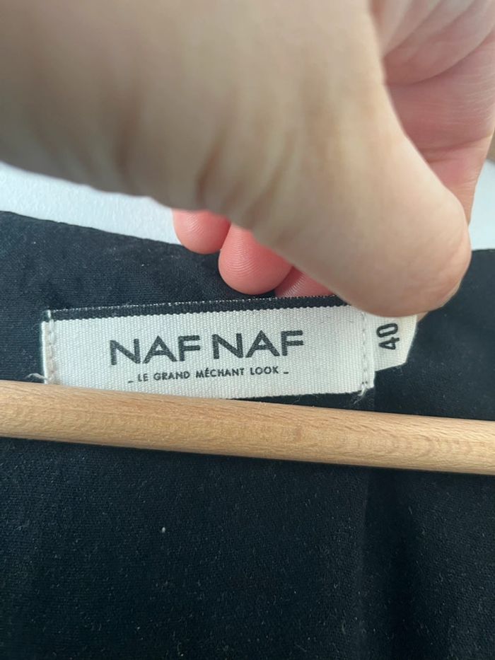 Robe Naf Naf taille 40 noire - photo numéro 2