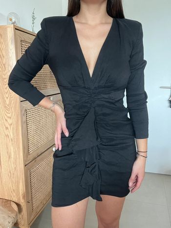 Robe noire Zara