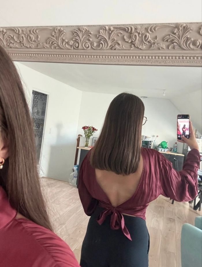 Blouse dos nu - photo numéro 2