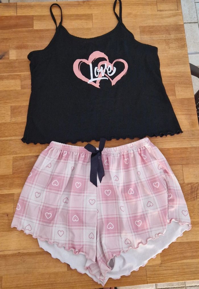 Pyjama short Shein taille L