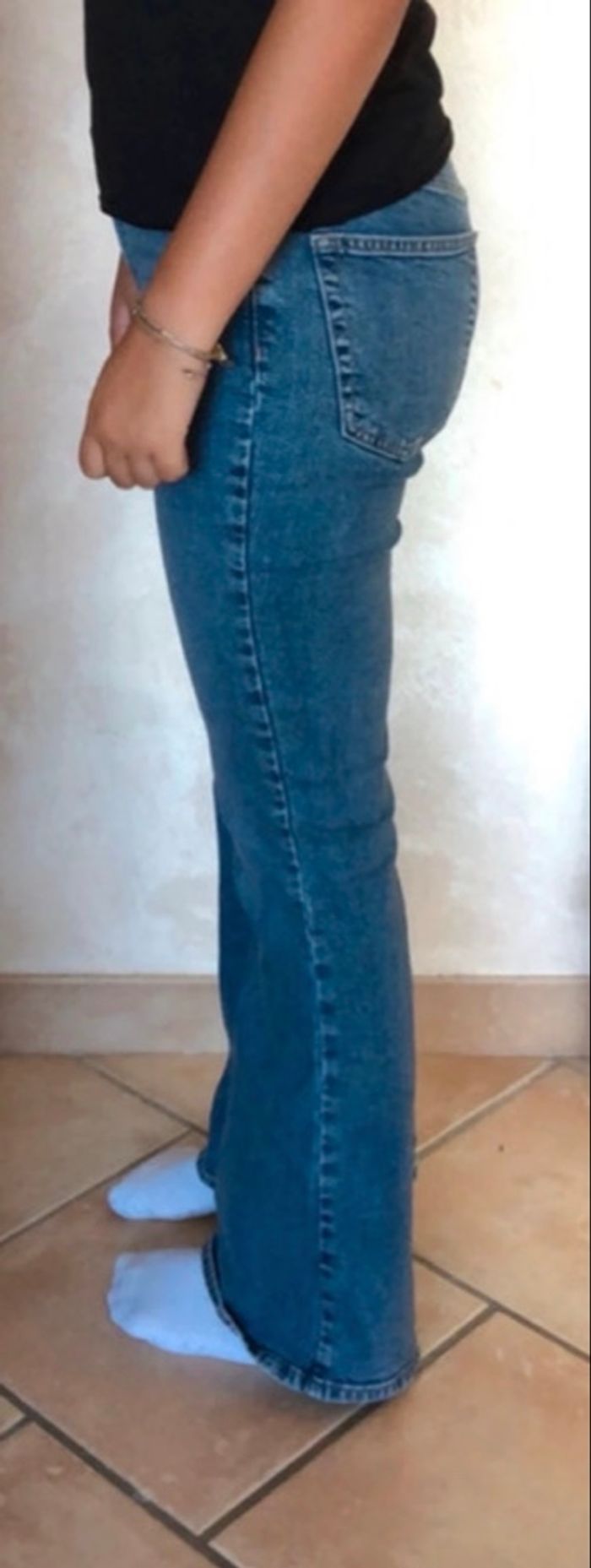 Jean flare bleu - photo numéro 4