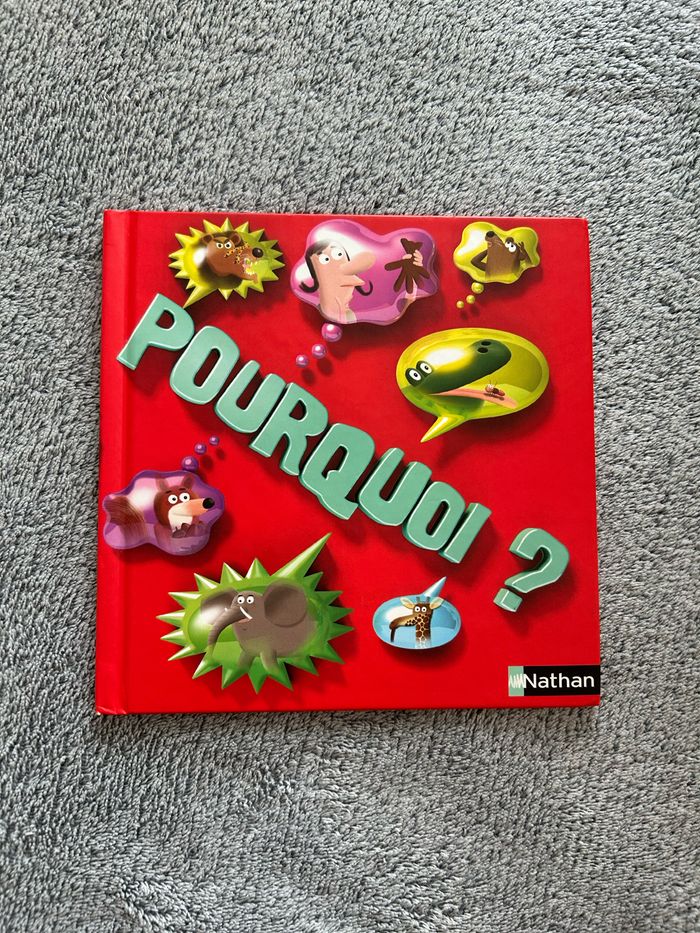 Livre McDo « Pourquoi ?» Livre en très bon état. Collection 2012