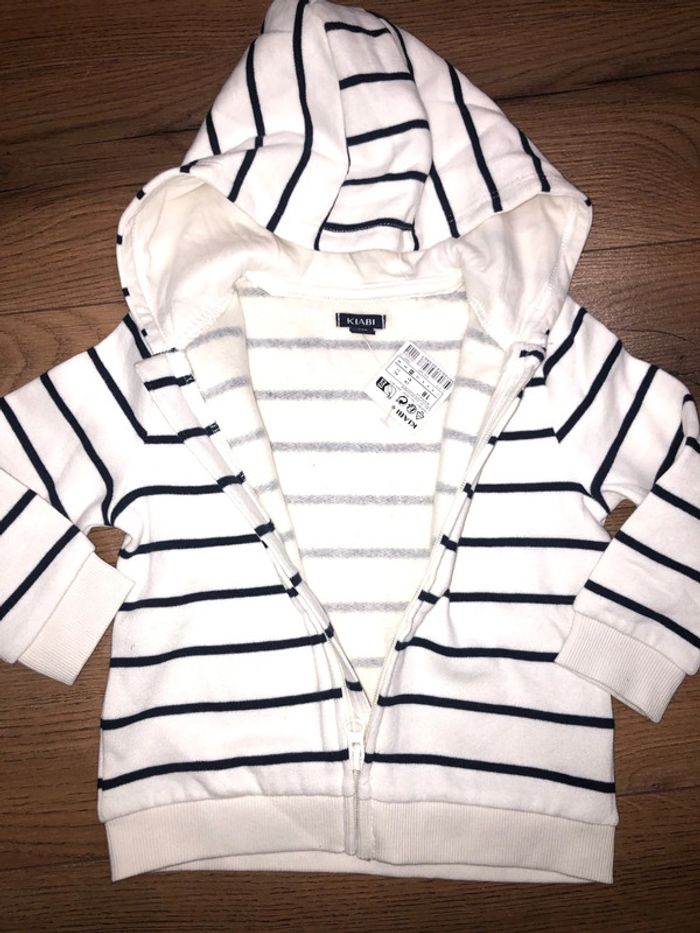 Gilet kiabi taille 18 mois 🌺 neuf avec étiquette - photo numéro 3