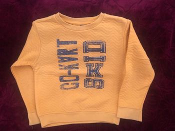Pull Orchestra jaune avec motif 6 ans