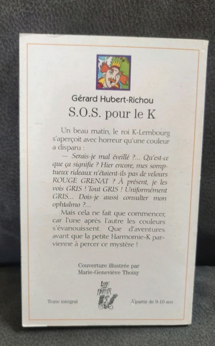 SOS S.o.s pour le K livre jeunesse - photo numéro 2