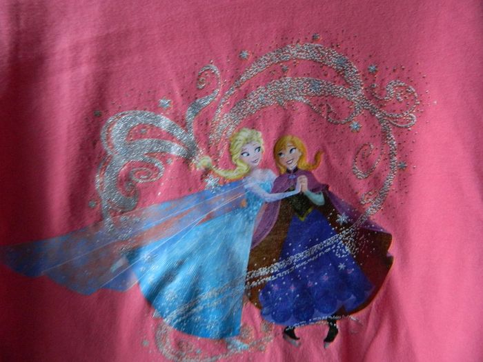 T shirt fille T 12 ans manches longues "Disney Princess" - photo numéro 2