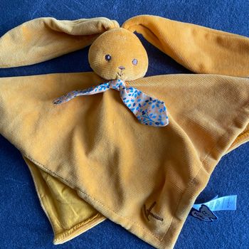 Doudou lapin kaloo ocre
