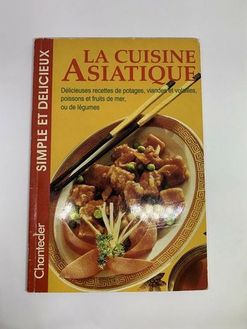 Livre La Cuisine Asiatique Chantecler