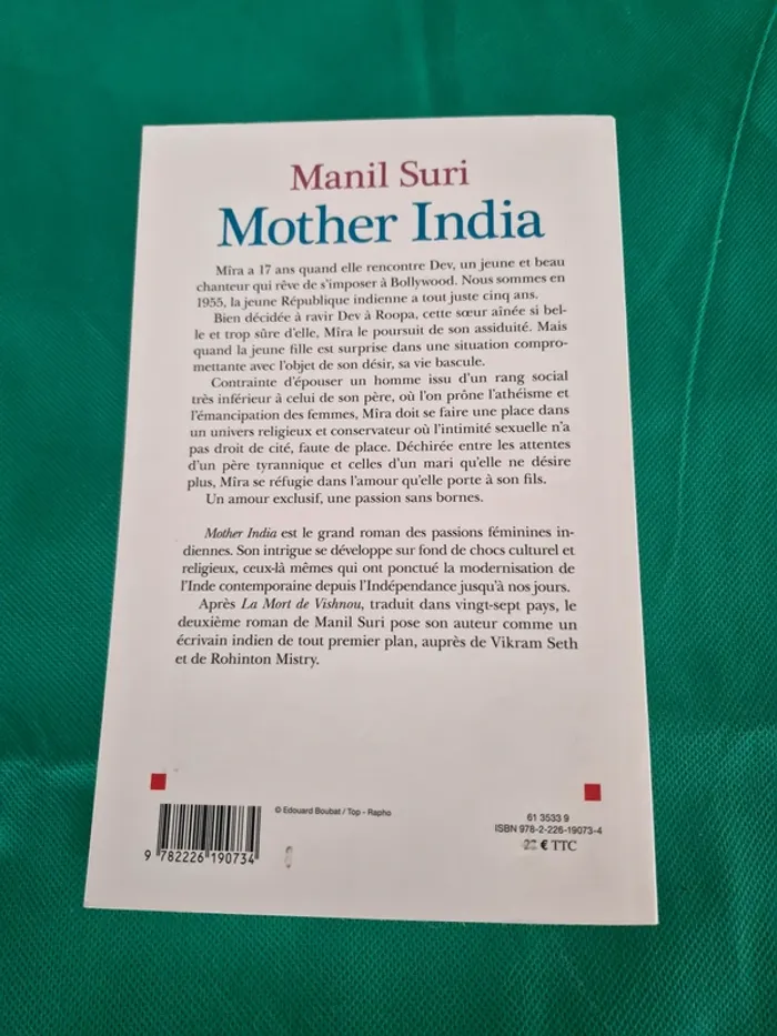 Mother india Manil Suri - photo numéro 5
