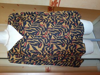 Etam – chemisier imprimé T38 