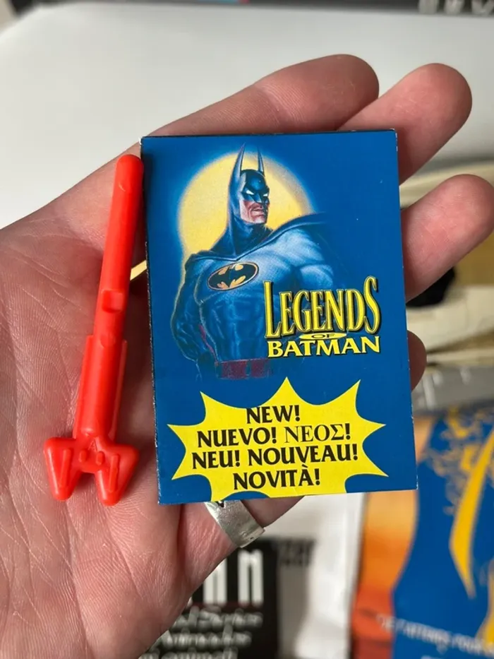 Véhicule voiture Batman figurine vintage complet Kenner la série animée , patrouilleur polaire - photo numéro 11