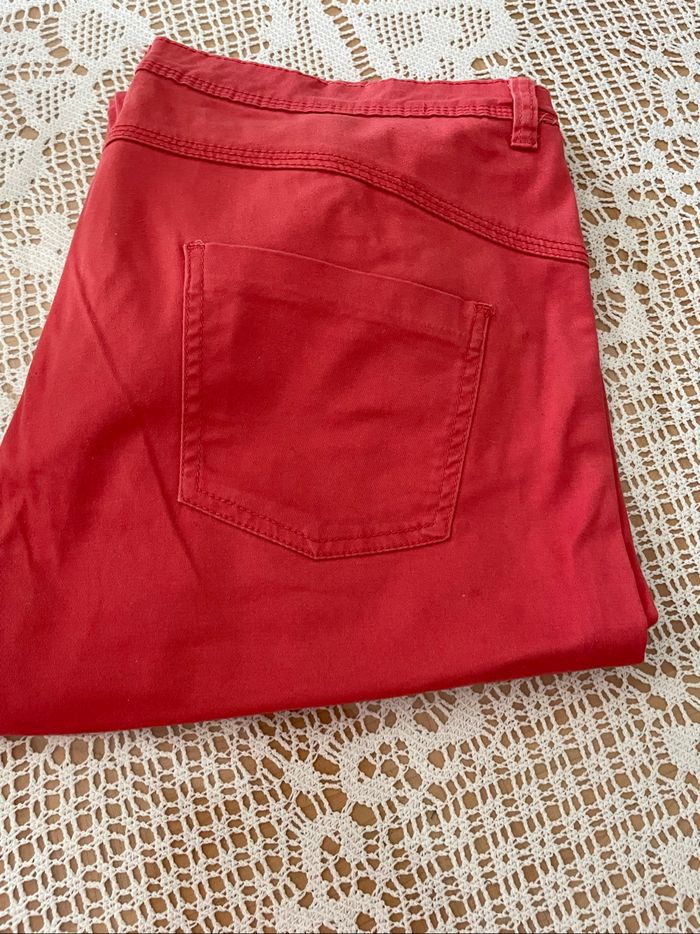 Pantalon orange femme - photo numéro 5