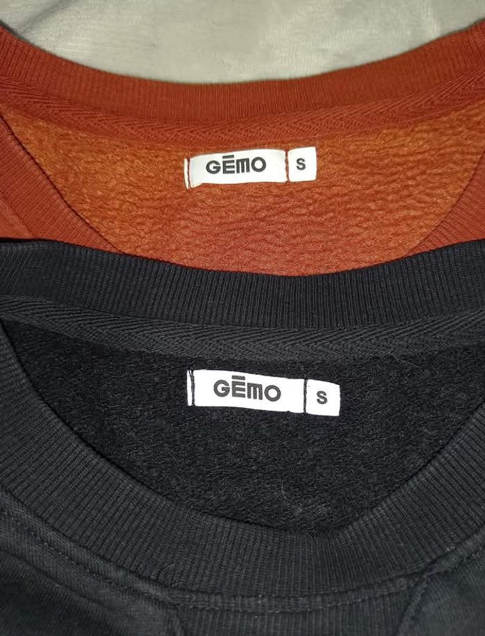 2 sweats gemo taille S - photo numéro 3
